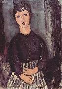 Amedeo Modigliani Portrat einer Zofe painting